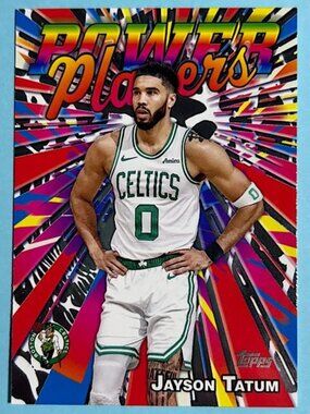 2025 Topps NBA,JASON TATUM Boston Celtics ,Power Players,Insert Card #PP5